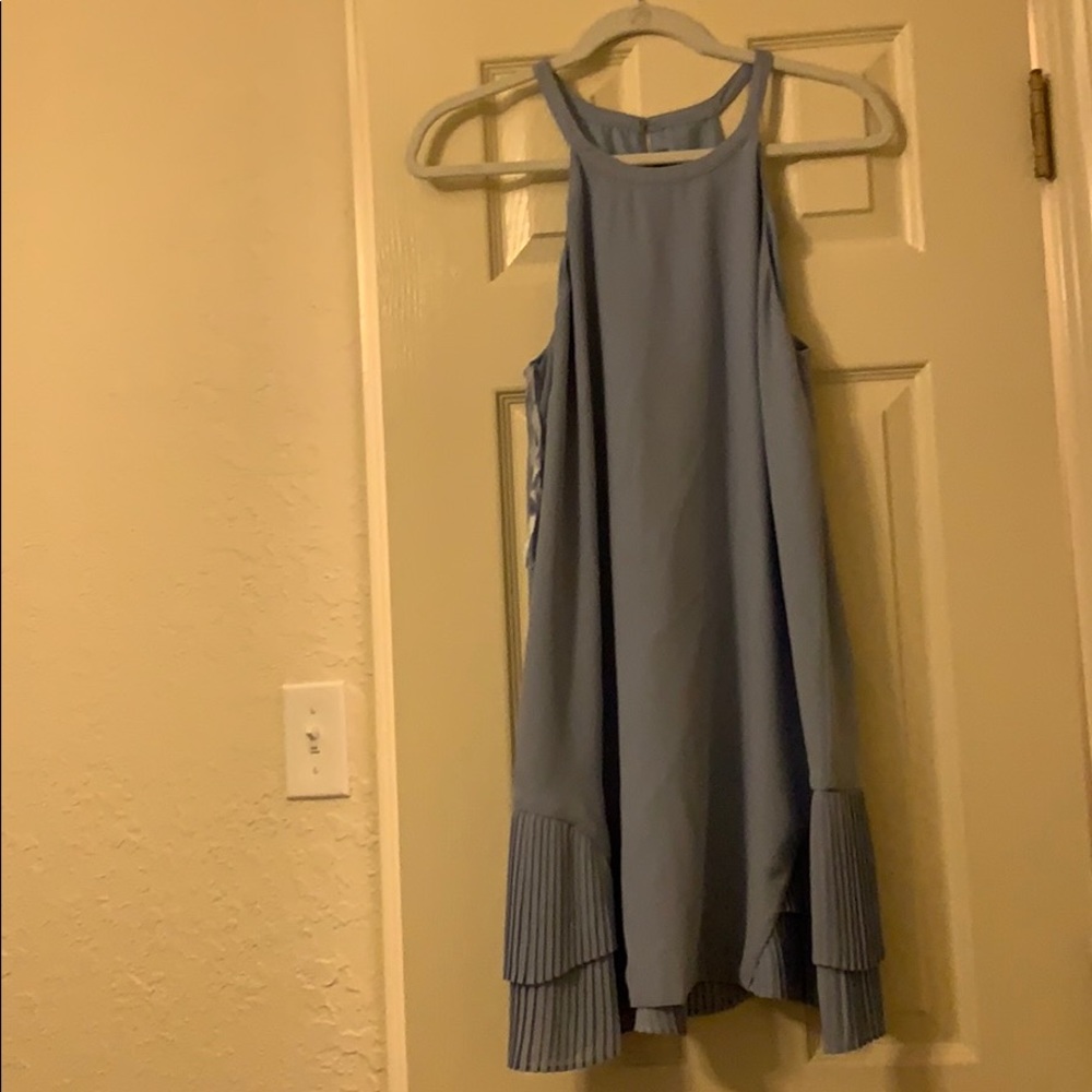 Light blue dress, brand: Gilded dreamer